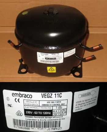 Kompresor VCC VEGZ11C