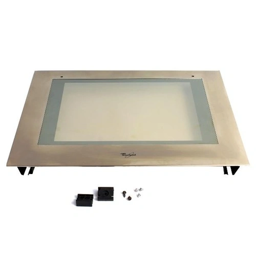 Oven glass + supports