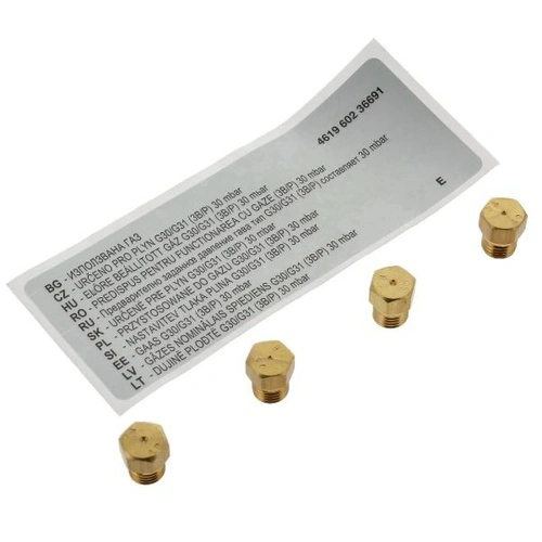 Set of nozzles G30-29 mbar