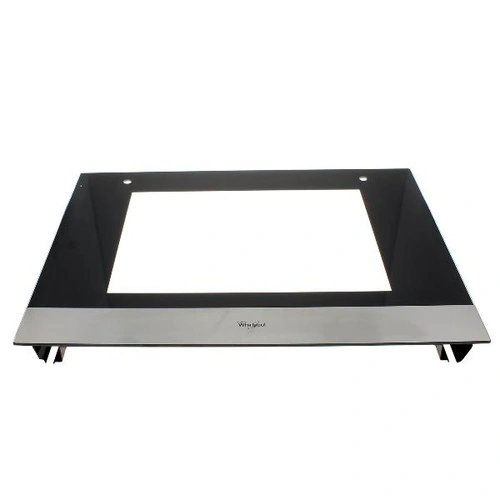 Oven glass assy+support