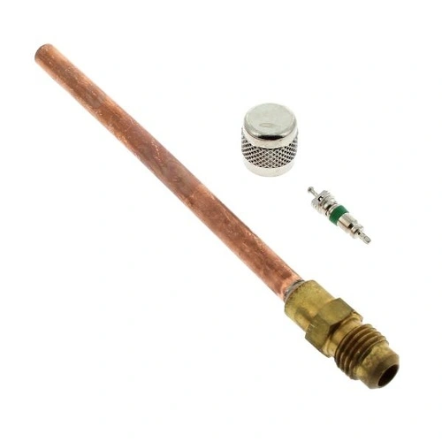 Valve, 1/4 body+tube 100mm.