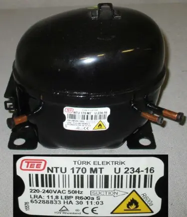 COMPRESSOR (NTU 170 MT 220-240V)(R600a)