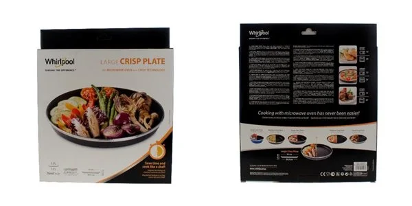 pečící talíř Crisp teflonový o průměru 30,5 cm, hloubka 2,5 cm AVM 305