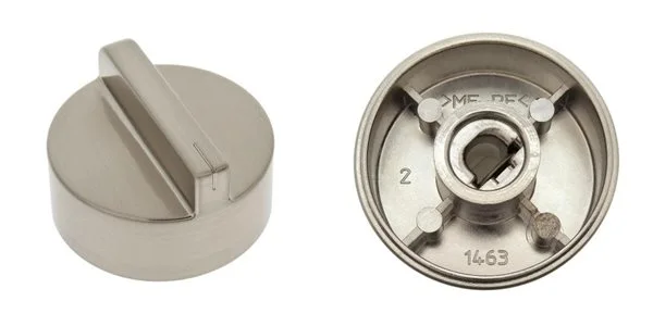 KNOB NICKEL BRUSHED