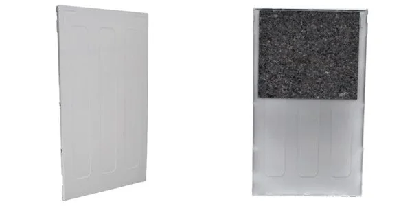 Side panel with dum