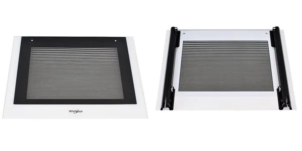 Oven glass + suppor