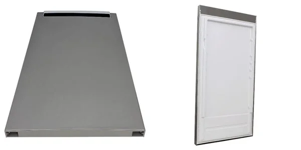 Door refriger. inox