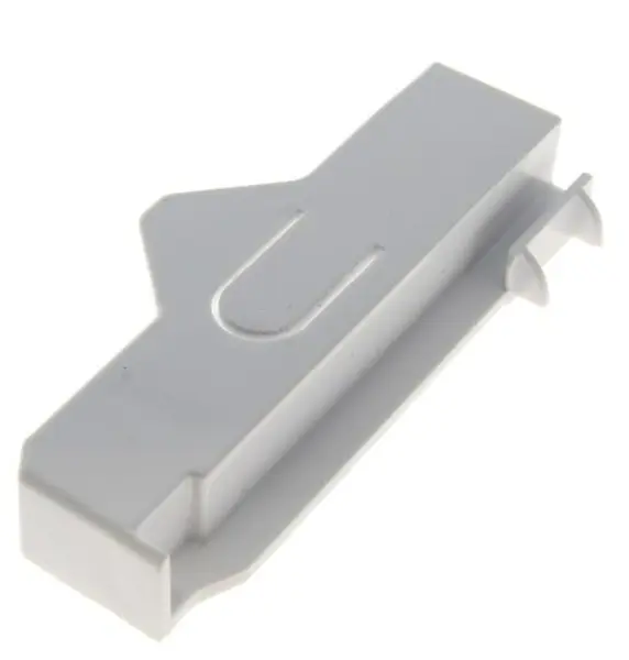 Support glass shelf right +stopper